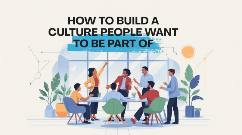 How to Build a Culture People Want To Be Part Of